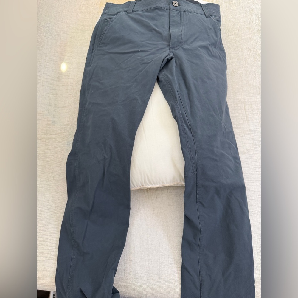 Kuhl resistor chino tapered pants dark storm 34x32
